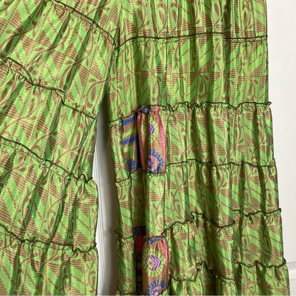 100% SILK Palazzo Wide Leg Pants - Picture 10 of 14